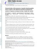 Cover page: Characterization of the expression of gastrin‐releasing peptide and its receptor in the trigeminal and spinal somatosensory systems of Japanese macaque monkeys: Insight into humans