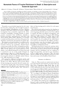 Cover page: Nematode Fauna of Tropical Rainforest in Brazil: A Descriptive and Seasonal Approach