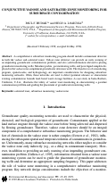 Cover page: Conjunctive Vadose and Saturated Zone Monitoring for Subsurface Contamination