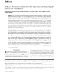 Cover page: Incidence of incisional complications after exploratory celiotomy in equids affected with enterolithiasis.