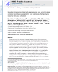 Cover page: Baseline immunoreactivity before pregnancy and poly(I:C) dose combine to dictate susceptibility and resilience of offspring to maternal immune activation