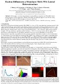 Cover page: Exciton Diffusion in a Monolayer MoS2-WS2 Lateral Heterostructure