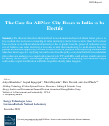 Cover page: The Case for All New City Buses in India to be Electric