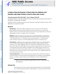 Cover page: A State-of-the-Art Review of Teach-Back for Patients and Families With Heart Failure: How Far Have We Come?