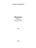 Cover page: Ripples