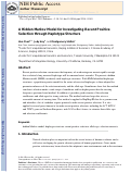 Cover page: A hidden Markov model for investigating recent positive selection through haplotype structure