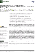 Cover page: Probiotic OMNi-BiOTiC® 10 AAD Reduces Cyclophosphamide-Induced Inflammation and Adipose Tissue Wasting in Mice.