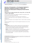 Cover page: Outcomes of Preoperative Versus Postoperative Radiation for Heterotopic Ossification Prevention in Children With Neuromuscular Hip Dysplasia Undergoing Proximal Femoral Resection