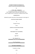 Cover page: Scientific Visualization Techniques for Volume Fraction Data and Function Fields