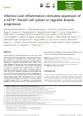 Cover page: Infection and inflammation stimulate expansion of a CD74+ Paneth cell subset to regulate disease progression.