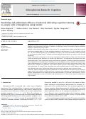 Cover page: Feasibility and preliminary efficacy of remotely delivering cognitive training to people with schizophrenia using tablets.