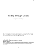 Cover page: Gliding Through Clouds