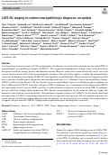 Cover page: LATE-NC staging in routine neuropathologic diagnosis: an update