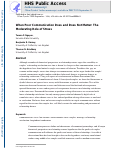 Cover page: When poor communication does and does not matter: The moderating role of stress.