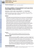 Cover page: Absolute Quantitation of Immunoglobulin G and Its Glycoforms Using Multiple Reaction Monitoring