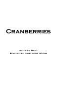Cover page: Cranberries