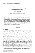 Cover page: Generalized thurstone models for ranking: Equivalence and reversibility