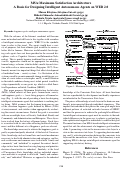 Cover page: MSA: Maximum Satisfaction Architecture: A Basis for Designing Intelligent Autonomous Agents on WEB 2.0