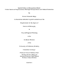 Cover page: Spatial Politics in Metropolitan Miami: Cuban American Empowerment, Municipal Incorporations, and Cultural Production