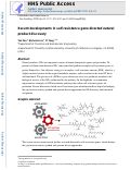 Cover page: Recent developments in self-resistance gene directed natural product discovery