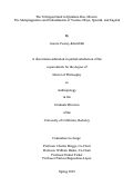 Cover page: The Trilingual Ideal in Quintana Roo, Mexico: The Metapragmatics and Embodiments of Yucatec Maya, Spanish, and English