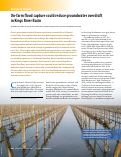 Cover page: On-farm flood capture could reduce groundwater overdraft in Kings River Basin