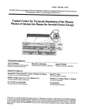 Cover page: Topical center for terascale simulation of the plasma physics of intense ion beams for inertial fusion energy