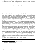 Cover page: Scaling rates of true polar wander in convecting planets and moons