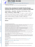 Cover page: Evidence from a Randomized Controlled Trial that Altruism Moderates the Effect of Prosocial Acts on Adolescent Well-being