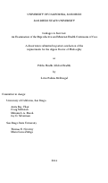 Cover page: Linkages to Survival : : An Examination of the Reproductive and Maternal Health Continuum of Care