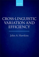 Cover page of Cross-Linguistic Variation and Efficiency