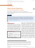 Cover page: Mitral Annular Disjunction: An Under-Recognized Entity in Pediatrics.