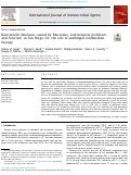 Cover page: Rare mould infections caused by Mucorales, Lomentospora prolificans and Fusarium, in San Diego, CA: the role of antifungal combination therapy