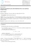 Cover page: Monotone Dynamical Systems with Polyhedral Order Cones and Dense Periodic Points
