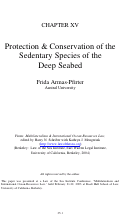 Cover page of Multilateralism and International Ocean-Resources Law:  Chapter 15.  
Protection and Conservation of the Sedentary Species of the Deep Seabed