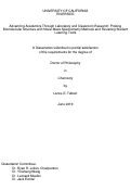 Cover page: Advancing Academics Through Laboratory and Classroom Research: Probing Biomolecular Structure with Novel Mass Spectrometry Methods and Revisiting Student Learning Tools