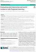 Cover page: Evaluating and improving real-world evidence with Targeted Learning.