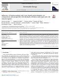 Cover page: Influence of hydrocracking and ionic liquid pretreatments on composition and properties of Arabidopsis thaliana wild type and CAD mutant lignins