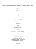 Cover page: Analysis of Dictionary Learning and Random Forest under Data-inspired Models