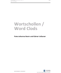 Cover page: Wortschollen