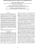 Cover page: Studying Frequency Effects in Learning Center-embedded Recursion