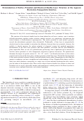 Cover page: Determination of Surface Potential and Electrical Double-Layer Structure at the Aqueous Electrolyte-Nanoparticle Interface