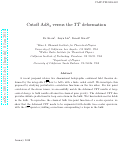 Cover page: Cutoff AdS3 versus the TT¯ deformation