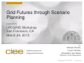 Cover page: Grid Futures through Scenario Planning