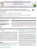 Cover page: Effects of dilute acid and flowthrough pretreatments and BSA supplementation on enzymatic deconstruction of poplar by cellulase and xylanase