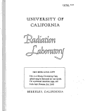 Cover page: DISCOVERY OF A NEW MENDELEVIUM ISOTOPE