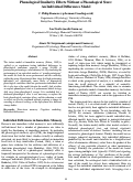 Cover page: Phonological Similarity Effects Without a Phonological Store: An Individual Differences Model