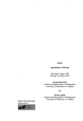 Cover page: Approximate Arbitrage