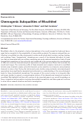 Cover page: Chemogenic Subqualities of Mouthfeel