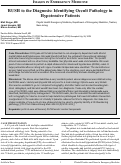 Cover page: RUSH to the Diagnosis: Identifying Occult Pathology in Hypotensive Patients